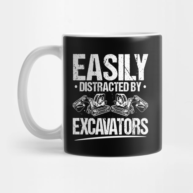 Heavy Equipment Operator Excavator Driver Gift by Krautshirts